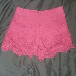 Xhileration pink shorts